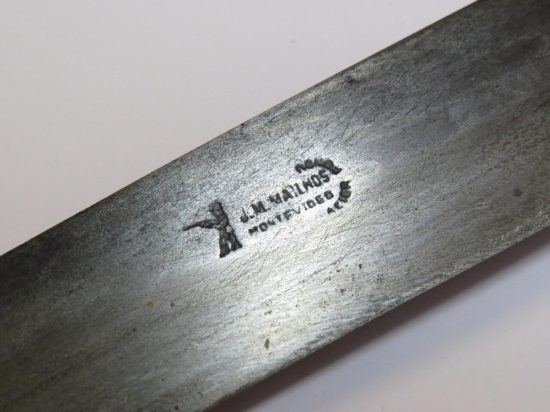 Lote: 181 - Lote: 181 - Cuchillo criollo