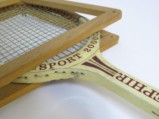 Lote: 162 - Lote: 162 - Raqueta antigua