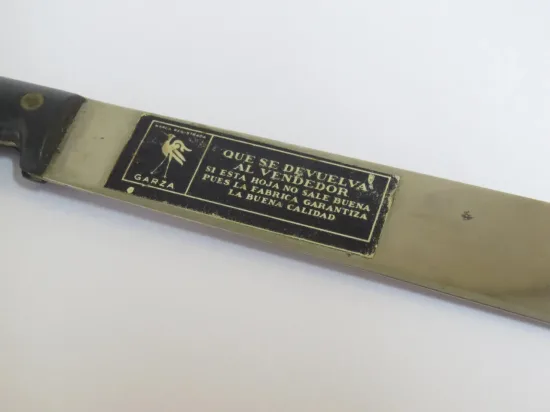 Lote: 3 - Lote: 3 - Miniatura machete