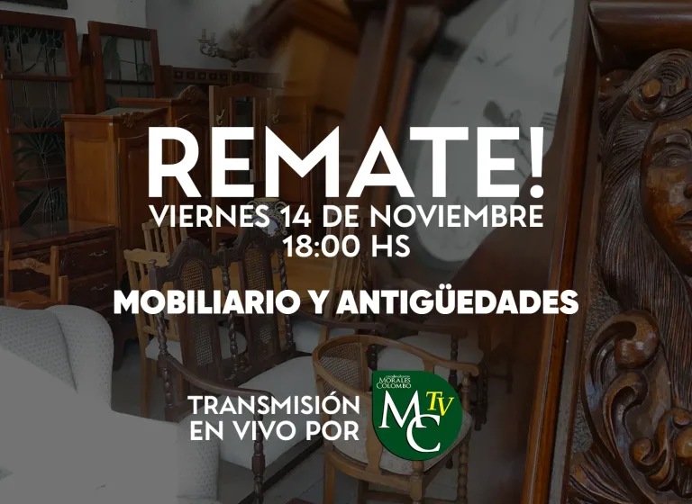 Próximo remate Viernes 14 de Nov.