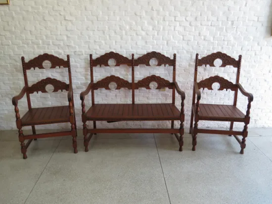 Lote: 93 - Lote: 93 - Juego de sala