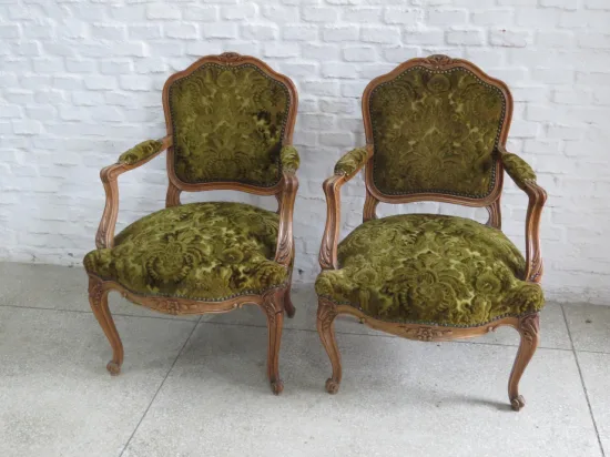 Lote: 98 - Lote: 98 - Butacas Luis XV