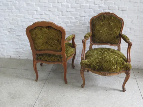 Lote: 98 - Lote: 98 - Butacas Luis XV