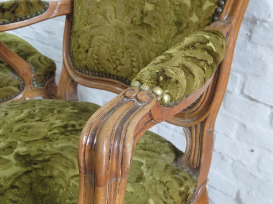 Lote: 98 - Lote: 98 - Butacas Luis XV