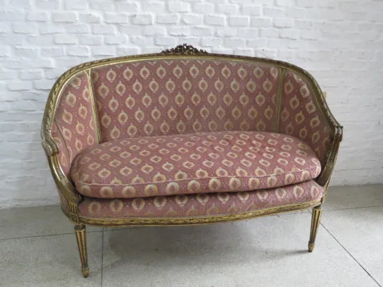 Lote: 99 - Lote: 99 - Juego de sala Luis XVI