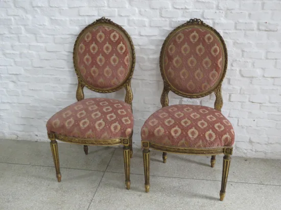 Lote: 99 - Lote: 99 - Juego de sala Luis XVI