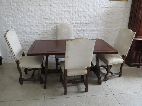 Lote: 112 - Lote: 112 - Comedor estilo colonial