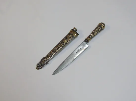 Lote: 155 - Lote: 155 - Cuchillo criollo