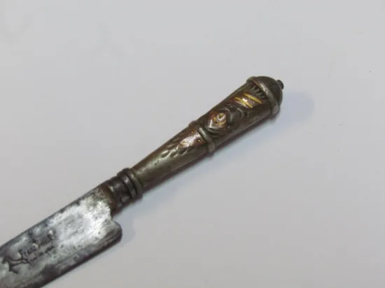 Lote: 129 - Lote: 129 - Cuchillo verijero