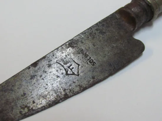 Lote: 130 - Lote: 130 - Cuchillo verijero