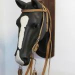 Lote: 258 - Lote: 258 - Cabezada, riendas y freno