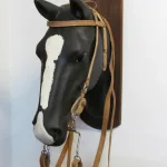 Lote: 258 - Lote: 258 - Cabezada, riendas y freno