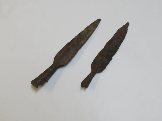 Lote: 228 - Lote: 228 - Puntas de lanzas