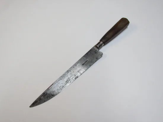 Lote: 131 - Lote: 131 - Cuchillo criollo y chaira