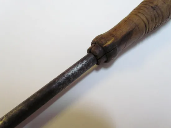 Lote: 131 - Lote: 131 - Cuchillo criollo y chaira