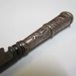 Lote: 128 - Lote: 128 - Cuchillo verijero