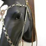 Lote: 259 - Lote: 259 - Cabezada, riendas y freno