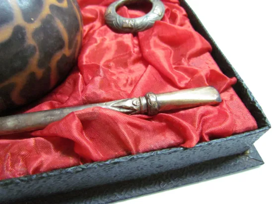 Lote: 50.B - Lote: 50.B - Mate galleta y bombilla