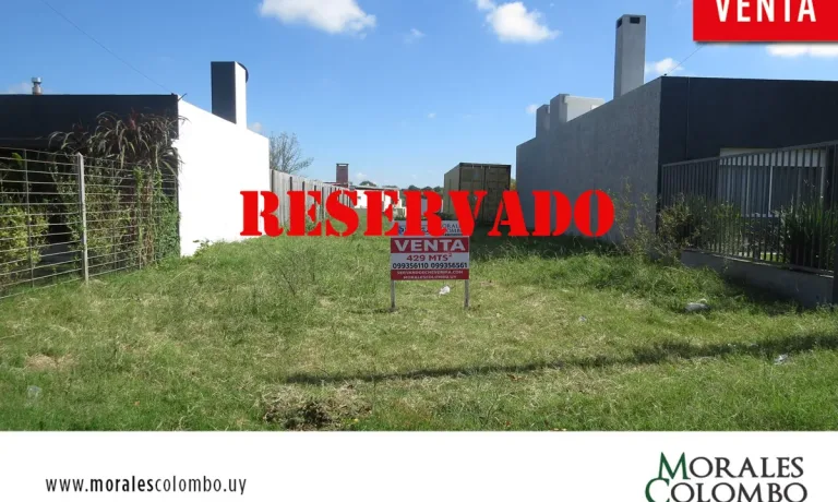 Terreno 429 mts2 – Florida