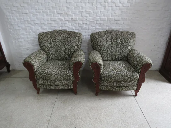 Lote: 75 - Lote: 75 - Par de sillones