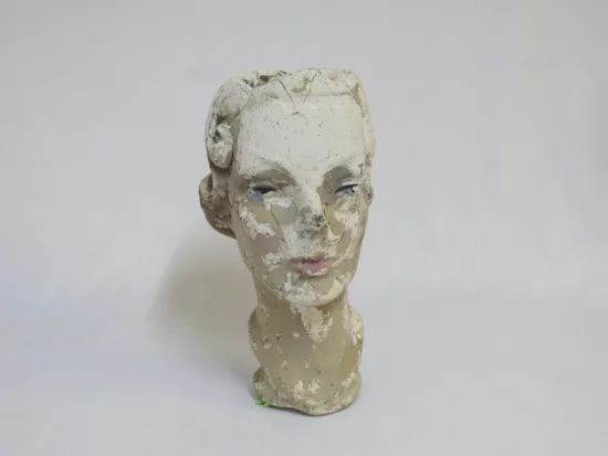 Lote: 33 - Lote: 33 - Cabeza de maniquí